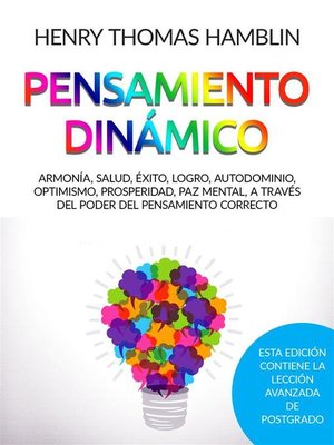 cover image of Pensamiento dinámico (Traducido)